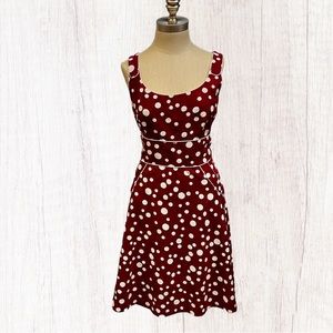 Cutie Patootie Vintage Style Polka Dot Dress